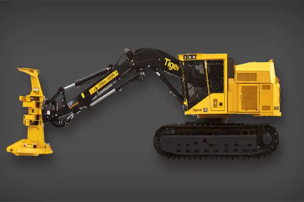 Tigercat 845E and L845E feller buncher