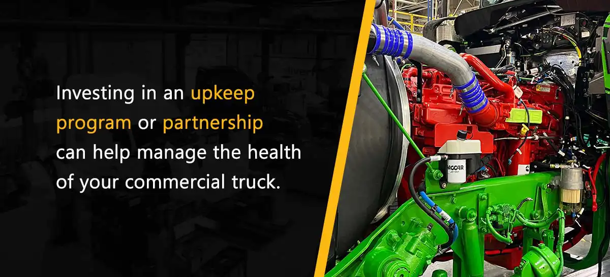 upkeep-program-partnership-inland Investing in an upkeep program or partnership can help manage the health of your commercial truck.