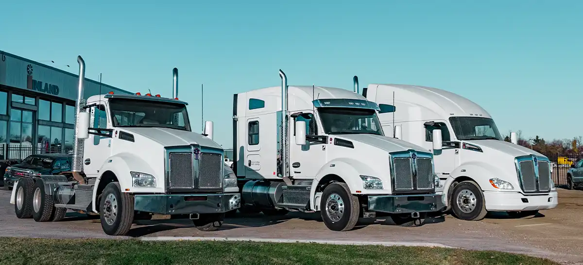 New and used trucks available for financing at Inland