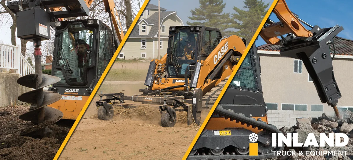 The Ultimate Guide to Skid Steer Attachments by Inland Truck & Equipment