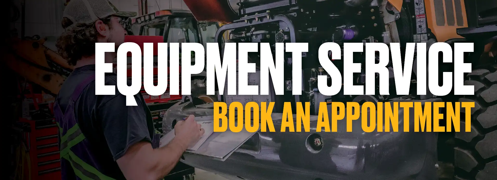 Heavy equipment Service at Inland. Book an appointment now.